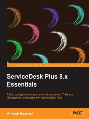 cover image of ServiceDesk Plus 8.x Essentials